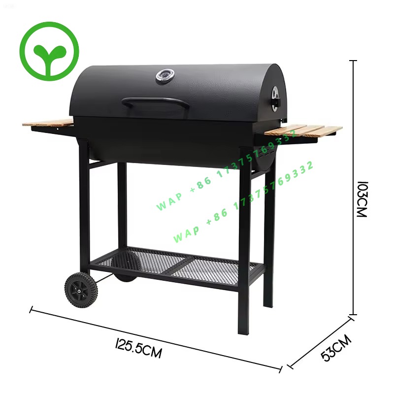 Electric Smoker Bbq - 【2026】Carrito de Jardín Resistente con Parrilla