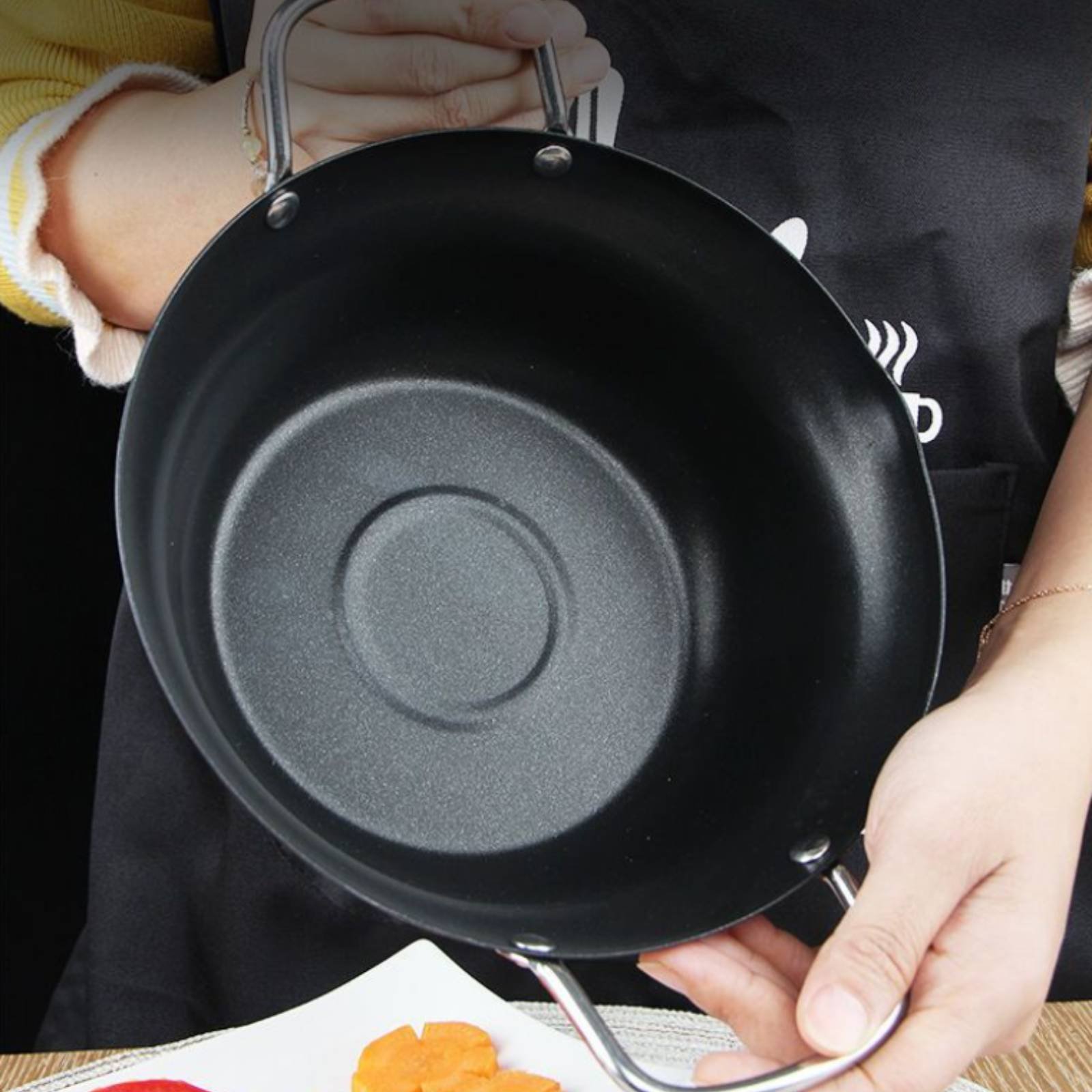 Deep Fryer Stainless - Olla freidora japonesa de acero inoxidable