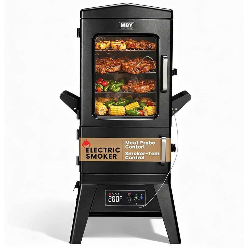 Electric Smoker Bbq - Ahumador Eléctrico para Barbacoa de Gran