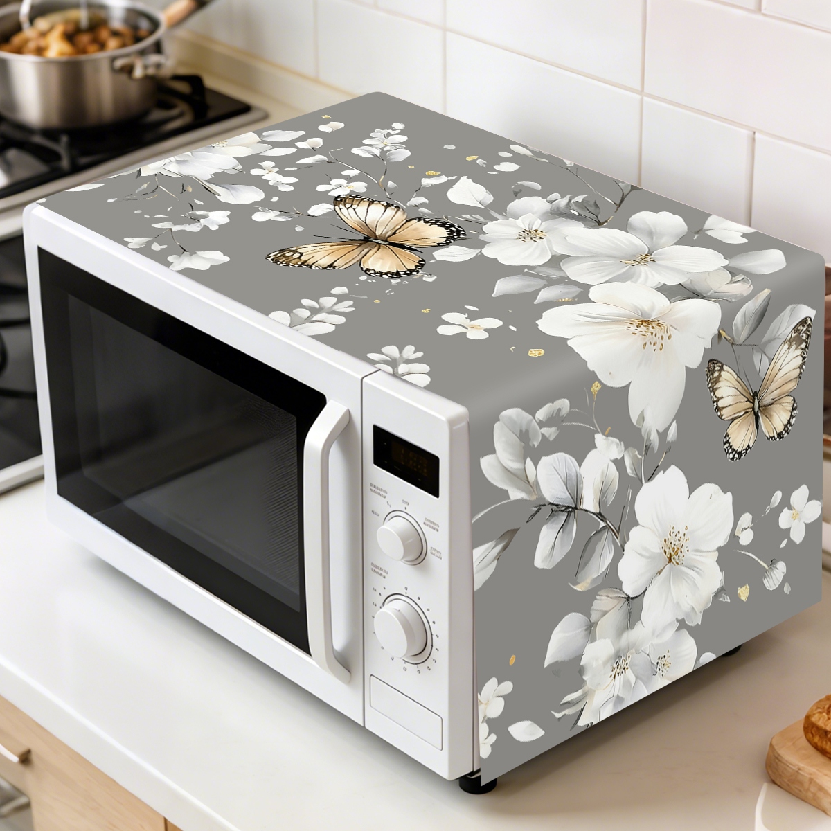 Kitchen Appliances Design - 1 funda protectora para microondas con