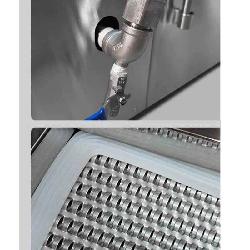 Deep Fryer Stainless - Máquina Comercial Móvil de Acero Inoxidable