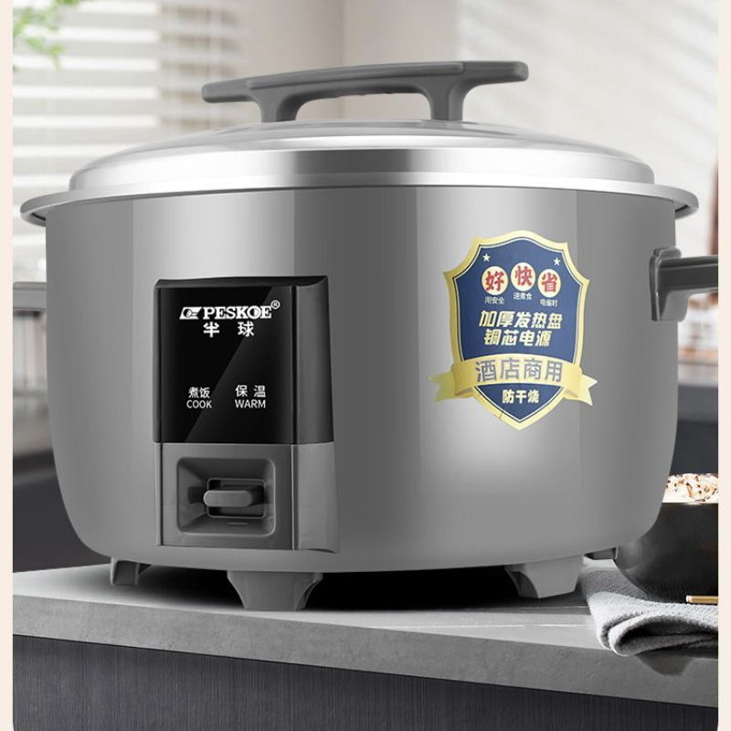 Rice Cooker 10 Cup - Olla arrocera comercial, gran capacidad, para