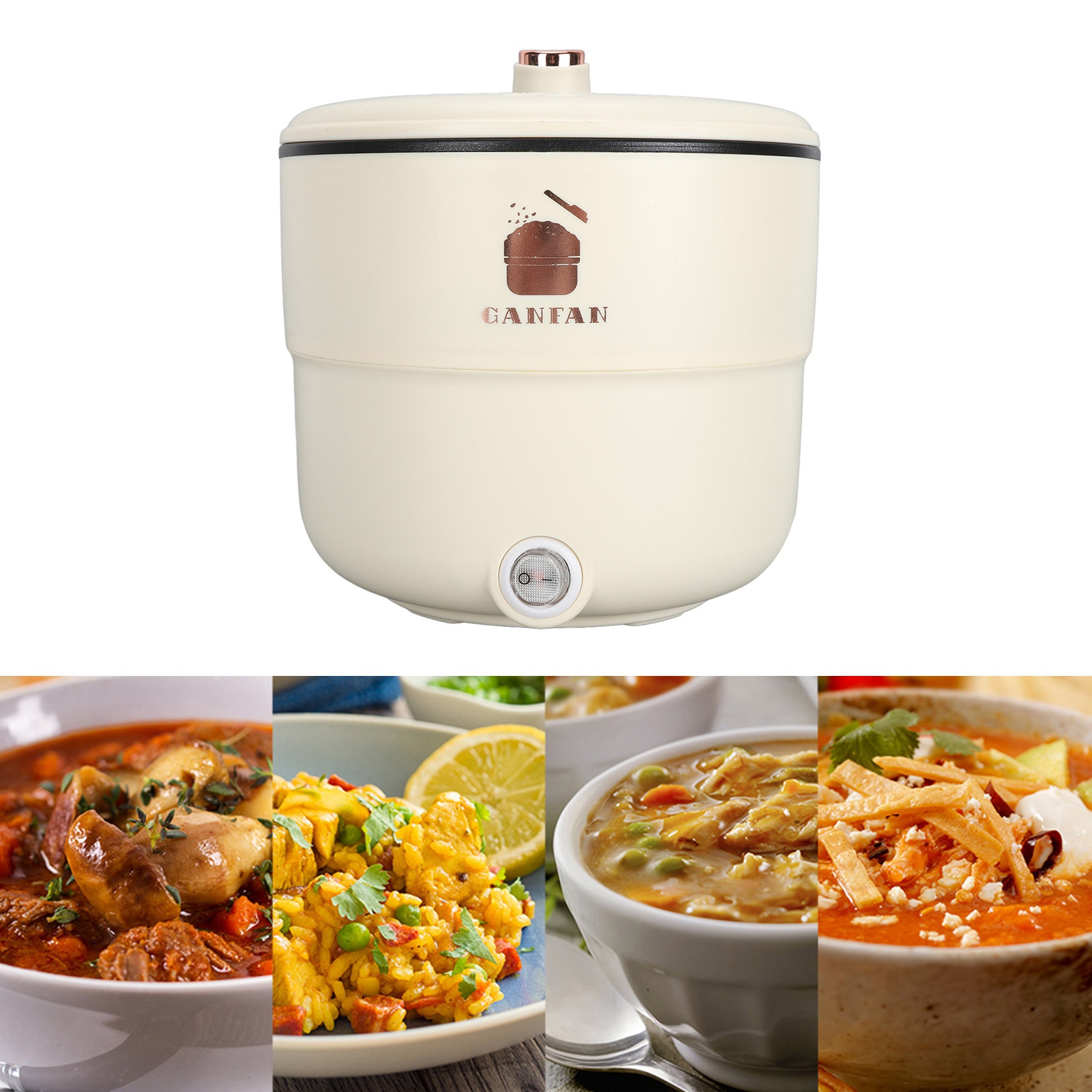 Olla arrocera eléctrica de 1,8 - Rice Cooker 10 Cup reseña y precio