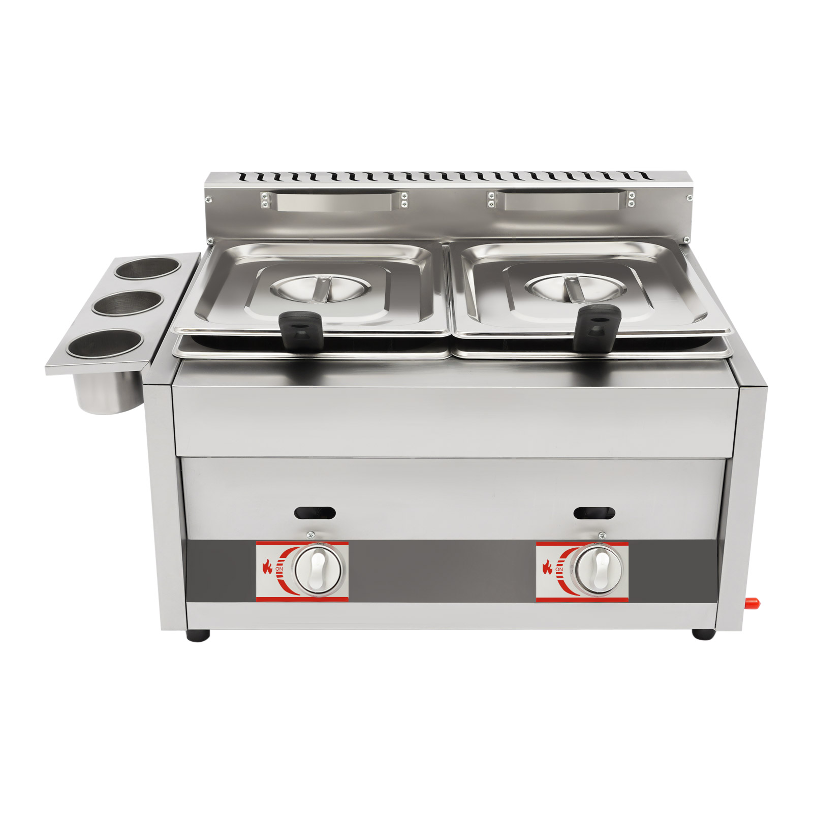 Freidora comercial de doble ta - Deep Fryer Stainless reseña y precio