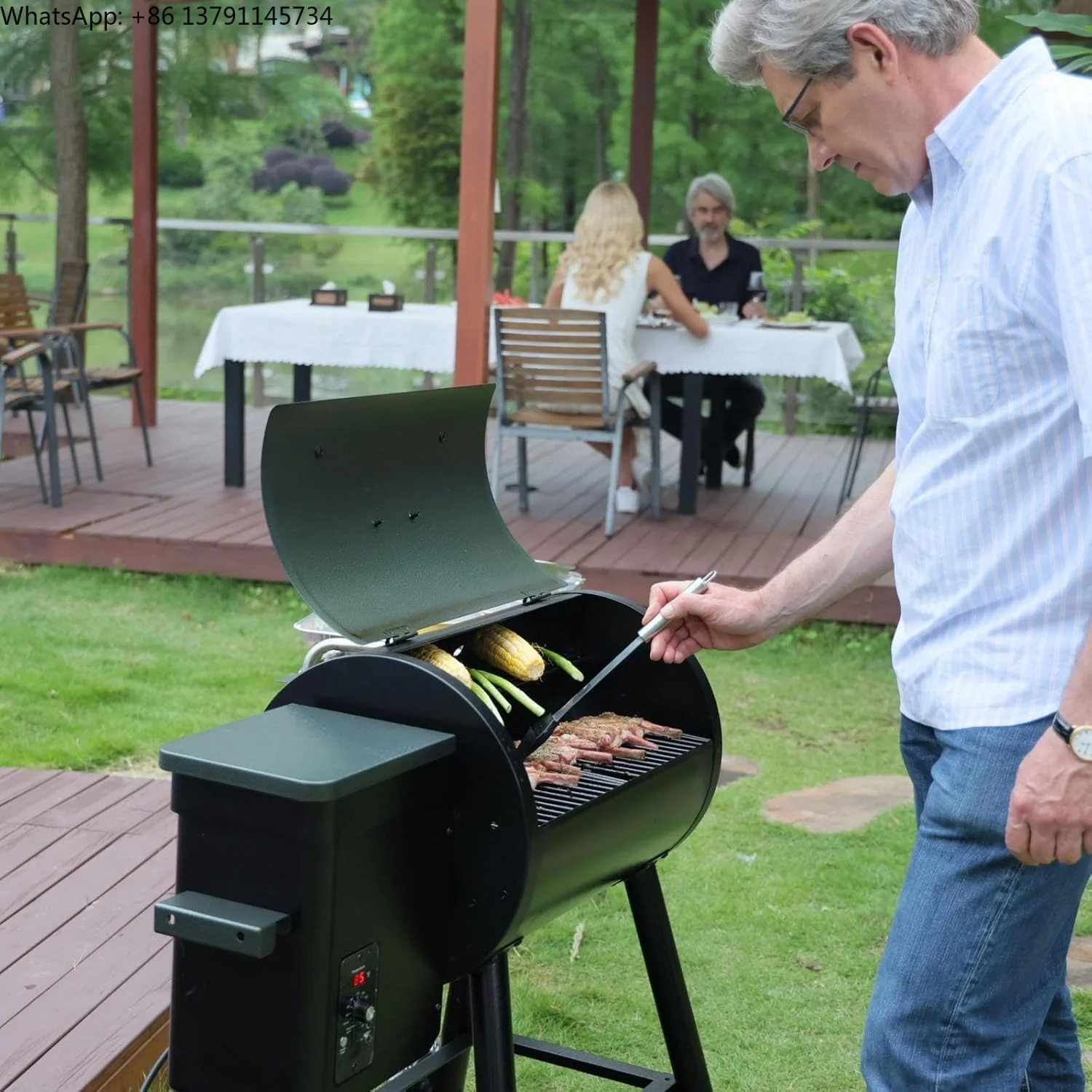 Parrilla Eléctrica de Pellets  - Electric Smoker Bbq reseña y precio
