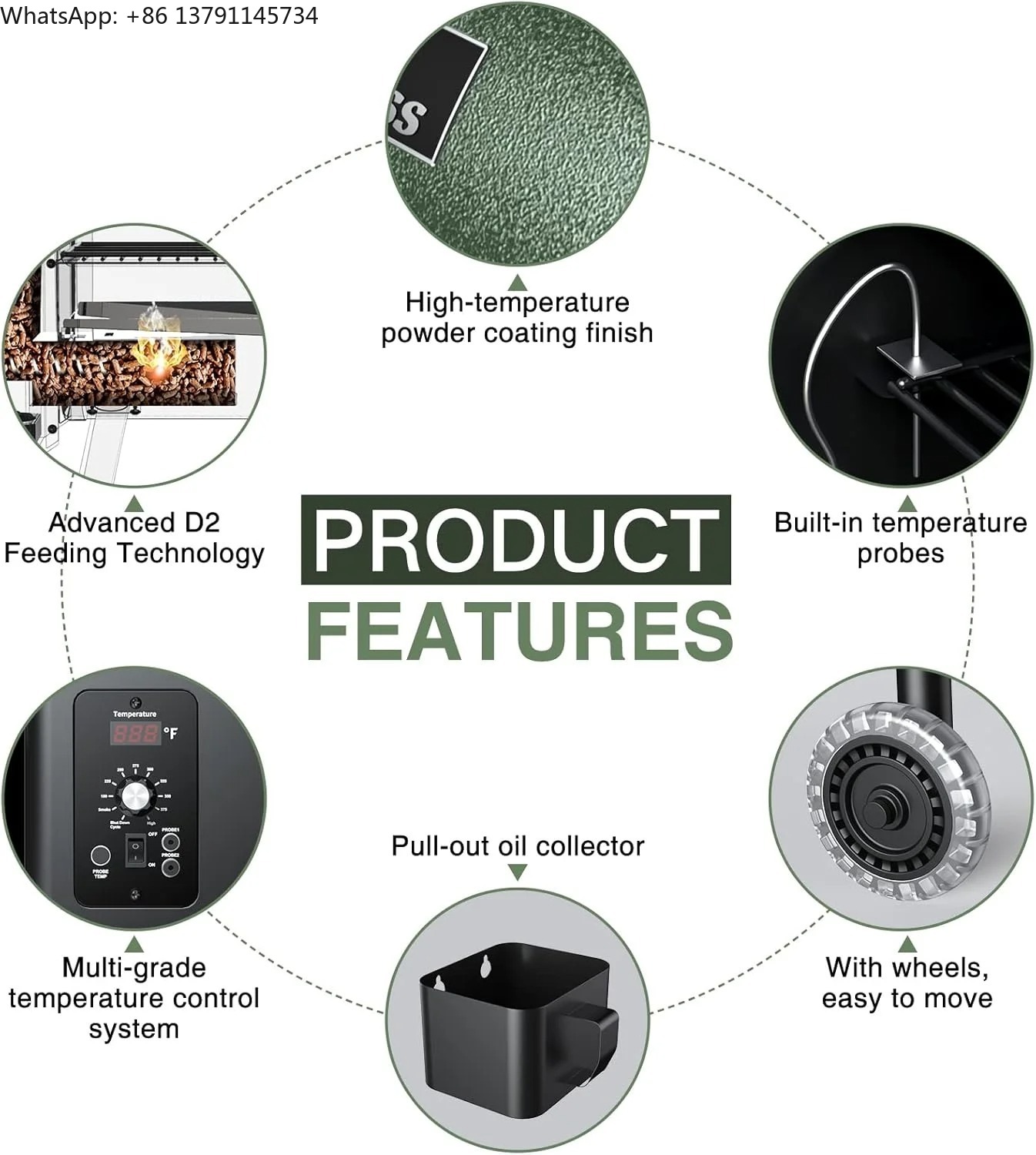 Parrilla Eléctrica de Pellets  - Electric Smoker Bbq reseña y precio