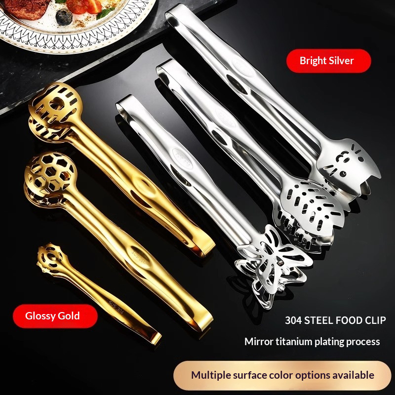 Pinzas para Alimentos de Acero - Kitchen Appliances Design reseña y precio