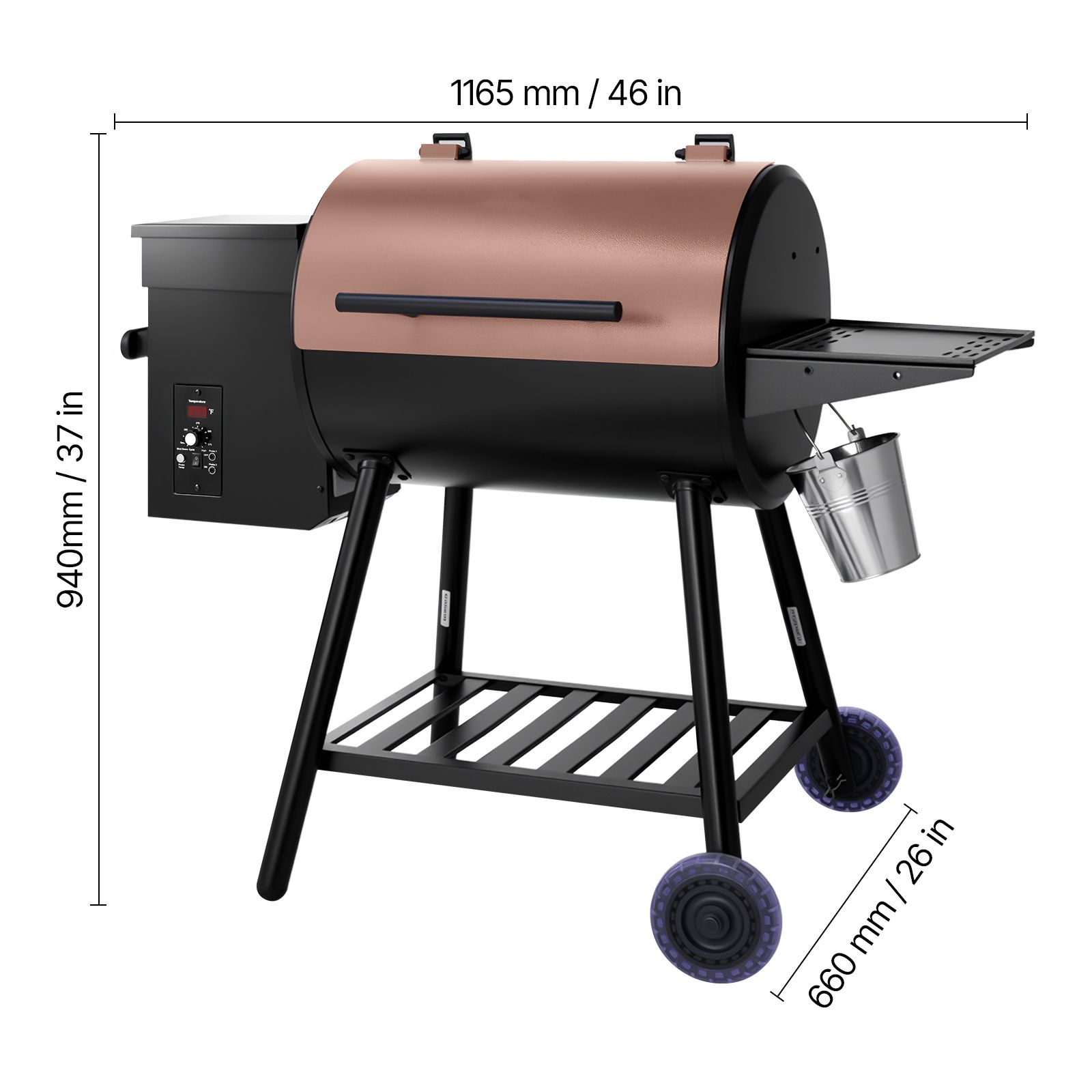 Parrilla Ahumadora de Pellets  - Electric Smoker Bbq reseña y precio