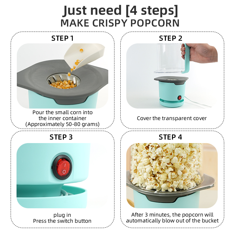 Máquina de Palomitas de Maíz C - Air Popcorn Maker reseña y precio