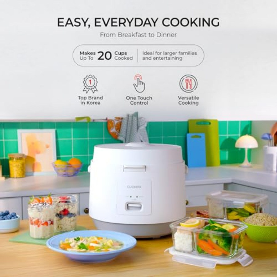 Olla Arrocera Básica de 10 Taz - Rice Cooker 10 Cup reseña y precio