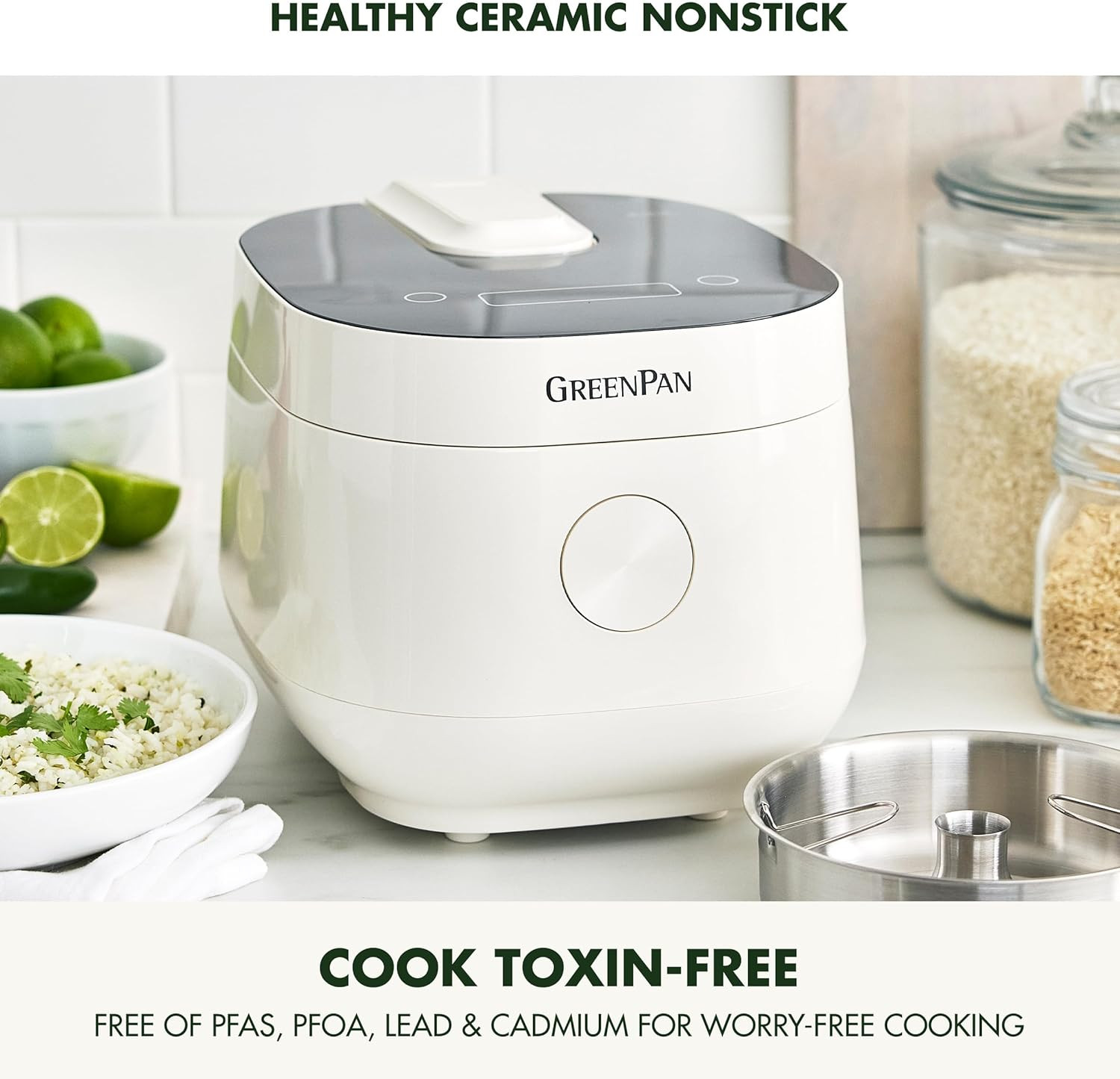 Olla arrocera eléctrica reduct - Rice Cooker 10 Cup reseña y precio