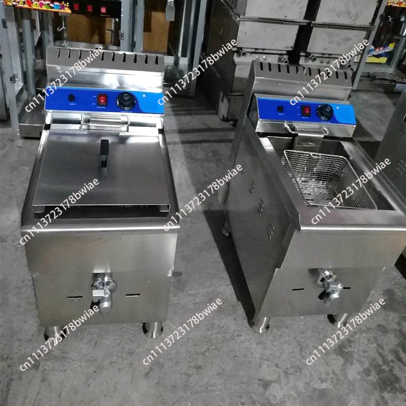 Freidora comercial de gas de 1 - Deep Fryer Stainless reseña y precio