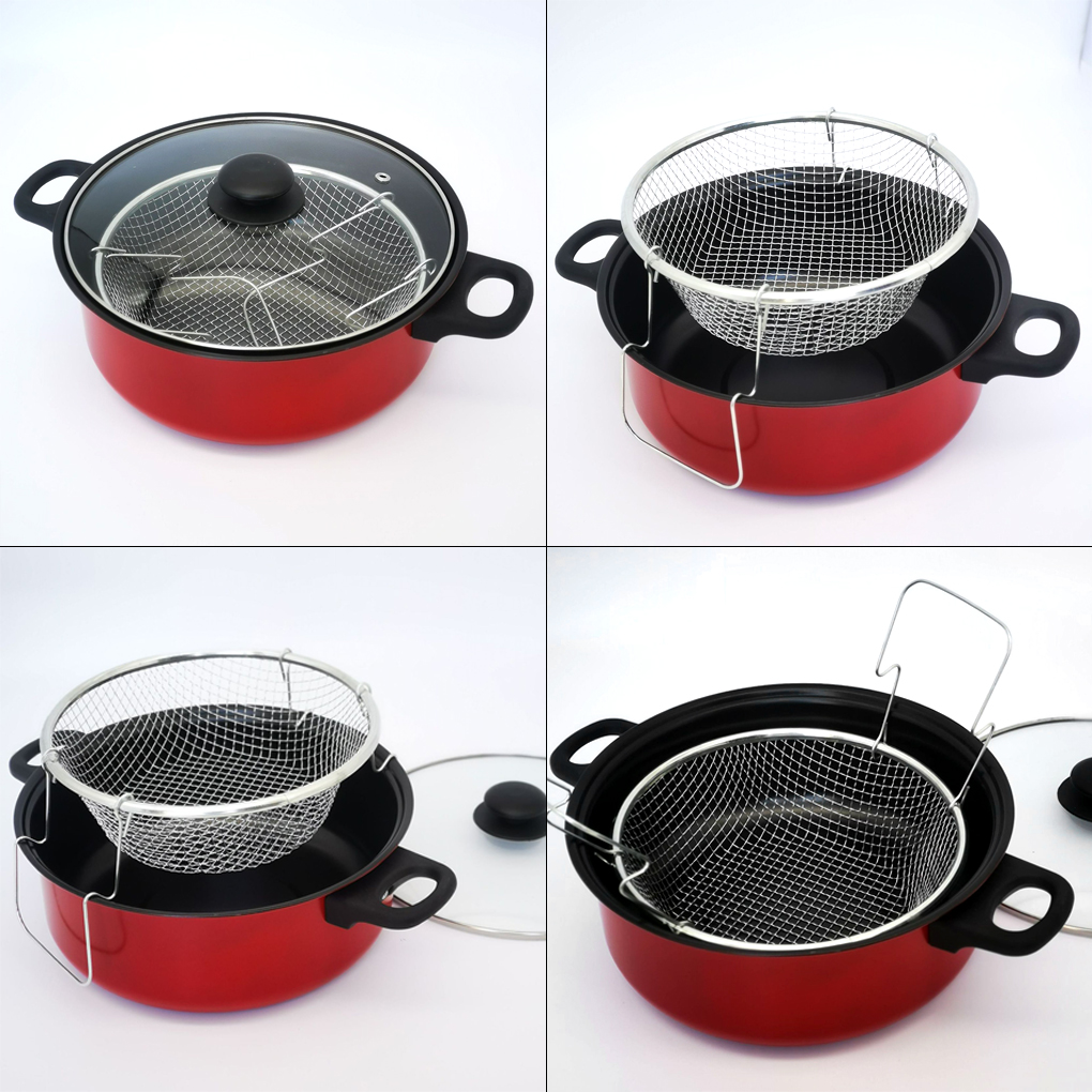Olla para freír patatas fritas - Deep Fryer Stainless reseña y precio