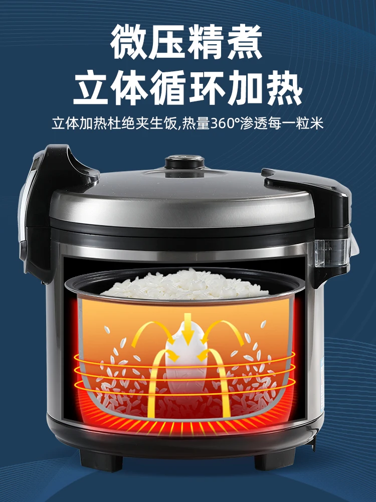 Olla arrocera comercial de gra - Rice Cooker 10 Cup reseña y precio