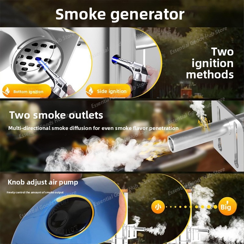 Ahumador eléctrico para barbac - Electric Smoker Bbq reseña y precio