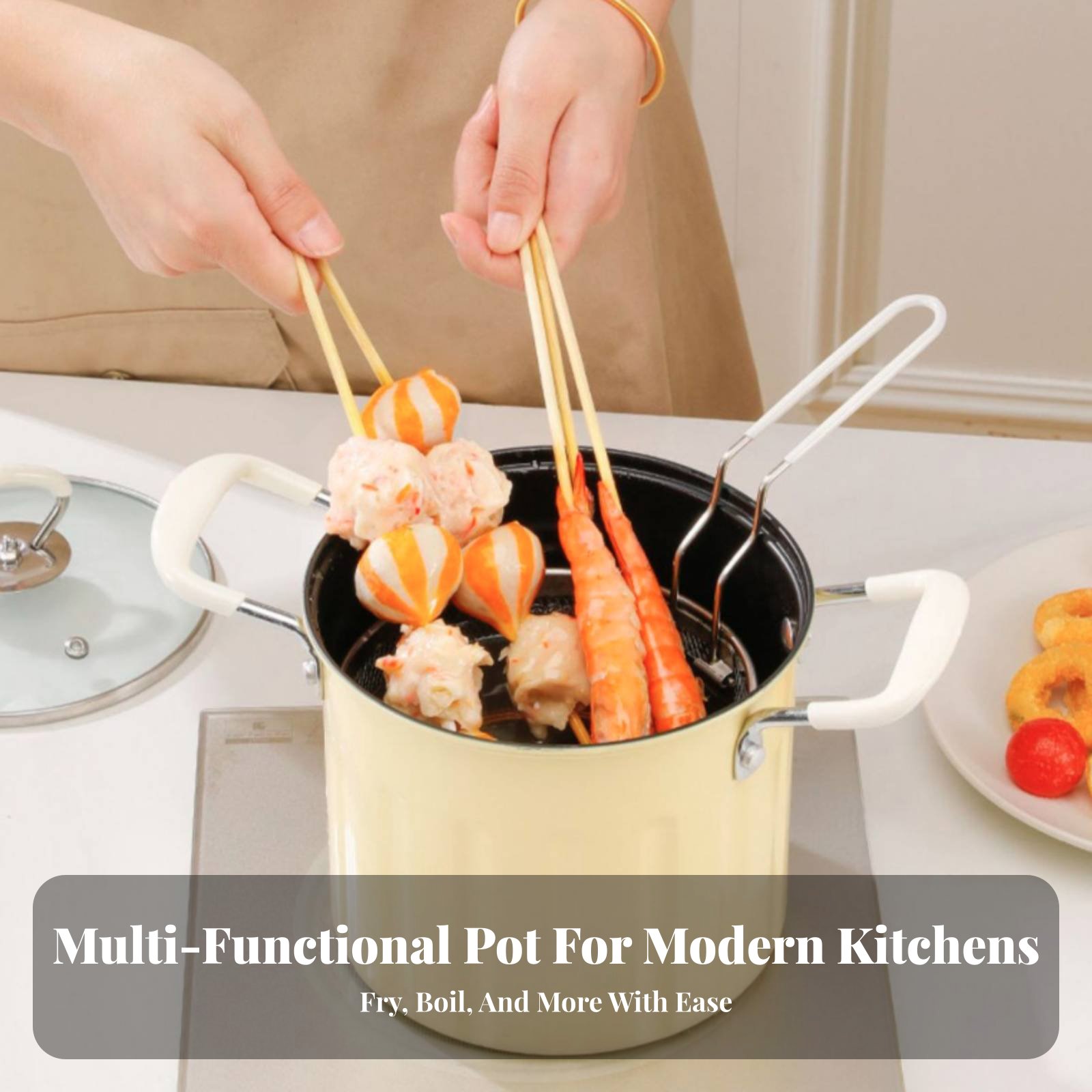 Mini Freidora, Olla para Freír - Deep Fryer Stainless reseña y precio