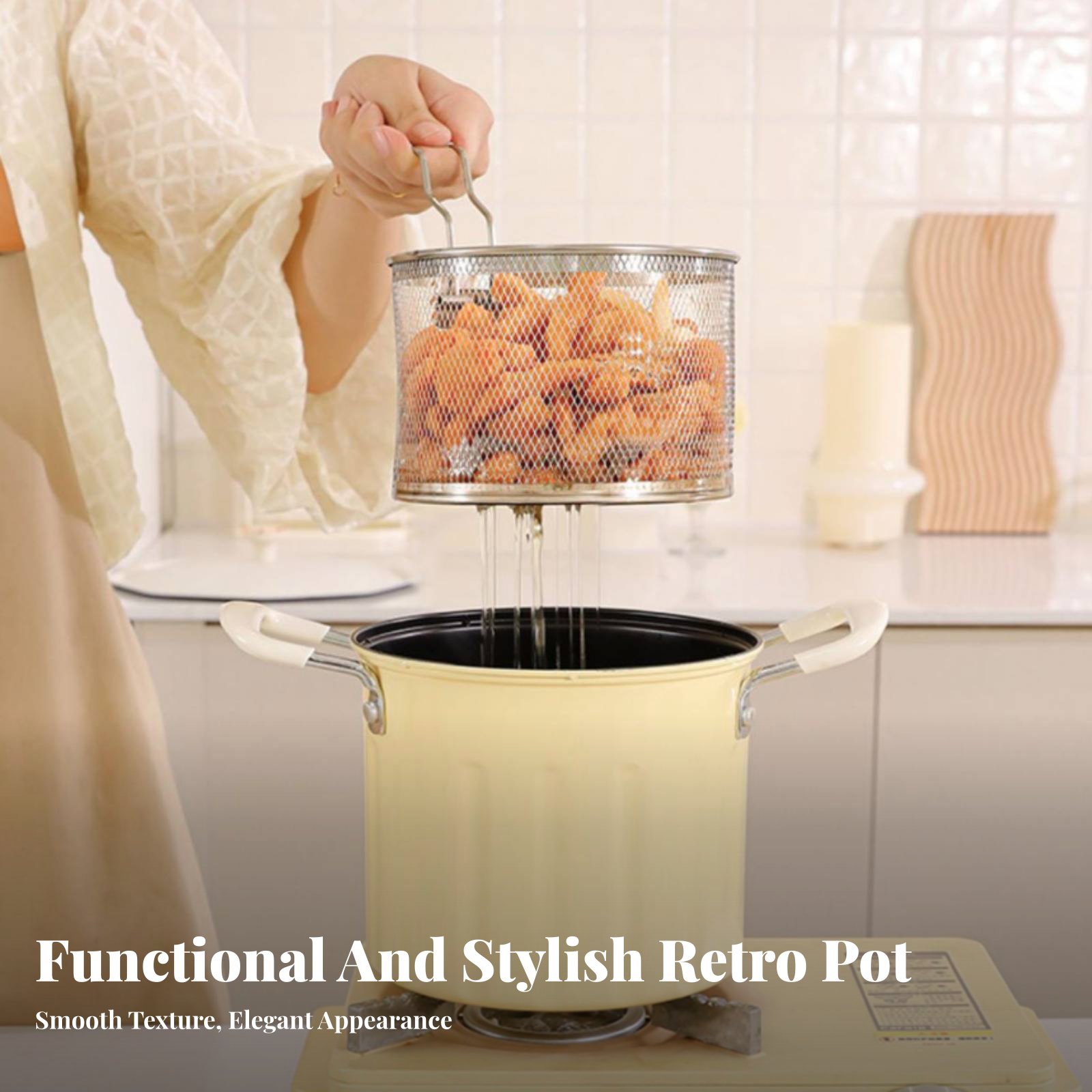 Mini Freidora, Olla para Freír - Deep Fryer Stainless reseña y precio