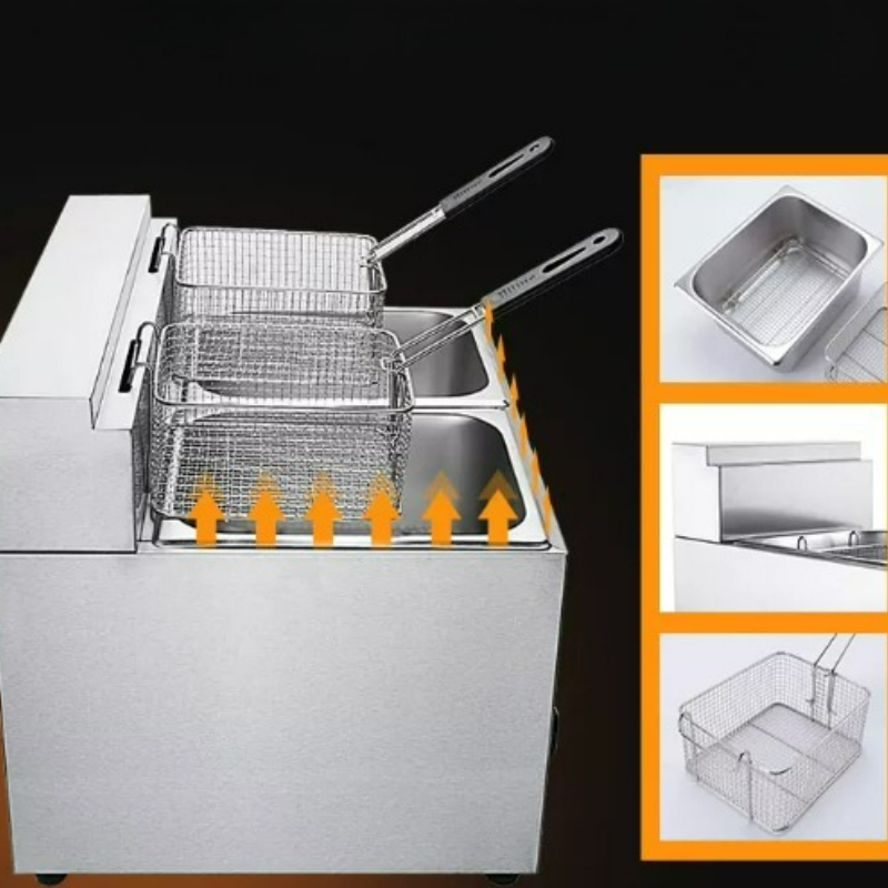 Freidora Eléctrica de Acero In - Deep Fryer Stainless reseña y precio