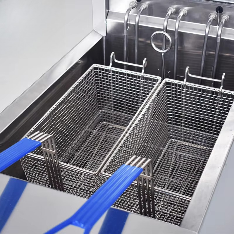 Freidora Doble Chefmax de 9000 - Deep Fryer Stainless reseña y precio