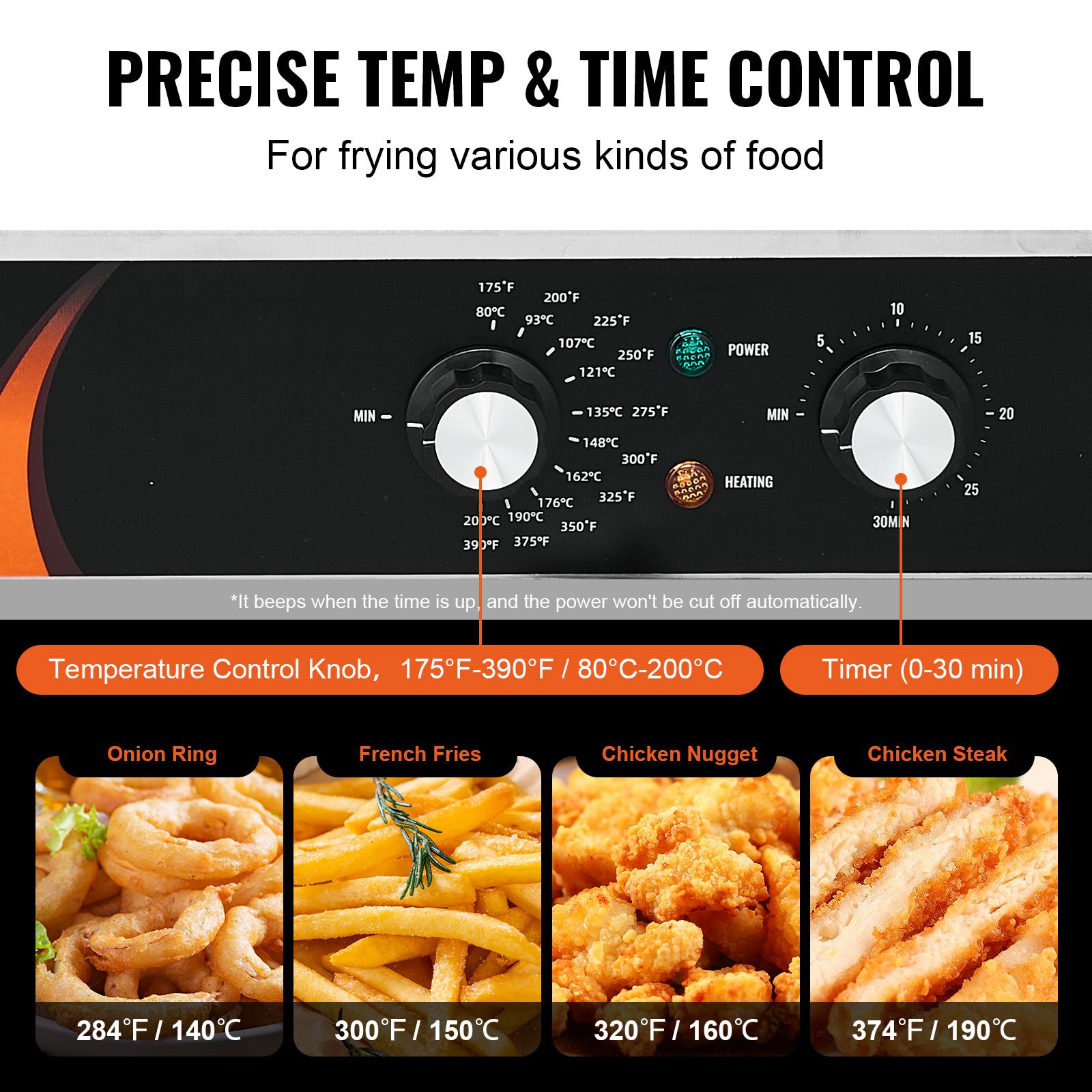 Freidora comercial de 3500W, f - Deep Fryer Stainless reseña y precio