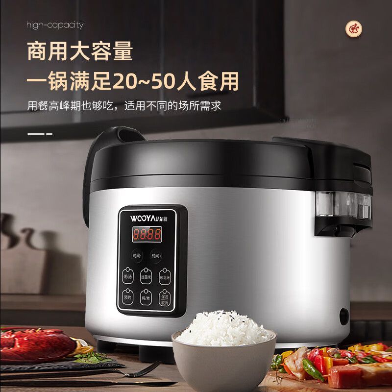 Olla arrocera comercial para h - Rice Cooker 10 Cup reseña y precio